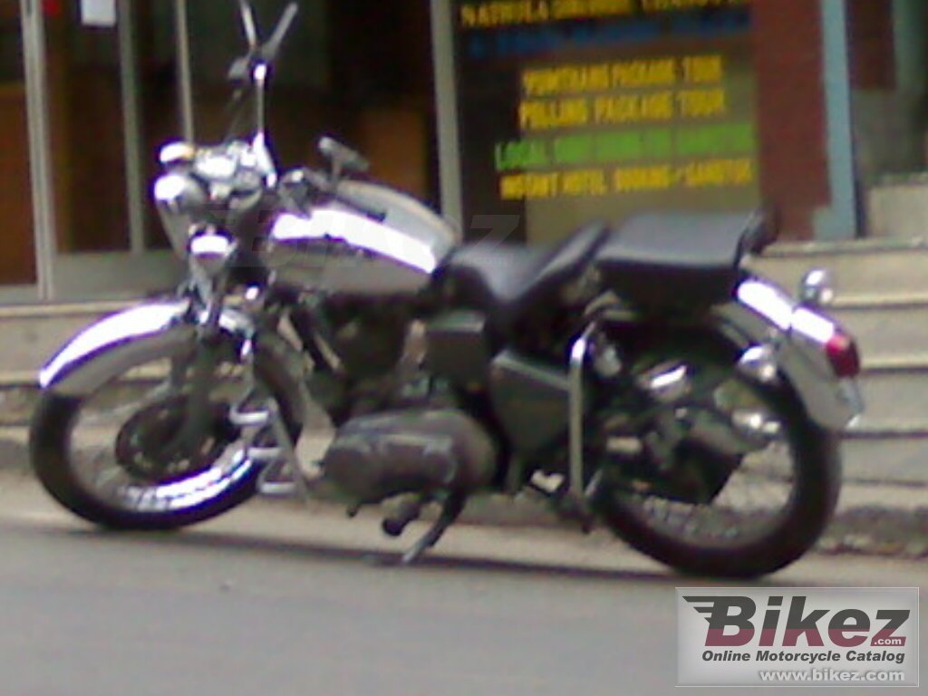 Big arj bullet machismo 350 picture and wallpaper from Bikez.com